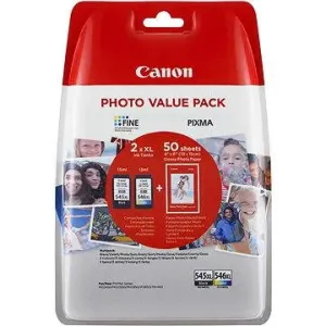 Canon PG-545XL + CL-546XL + Fotopapier GP-501 Multipack