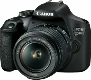 Canon EOS 2000D + 18-55 IS EU26 + VUK Schwarz