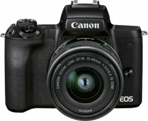 Canon EOS M50 Mark II schwarz + EF-M 15-45 mm f/3.5-6.3 IS STM