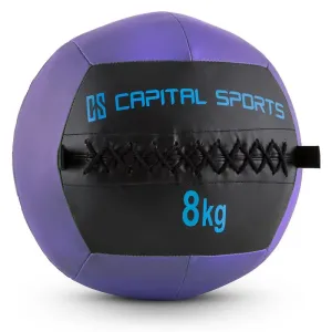 Capital Sports Epitomer Wall Ball 8kg Kunstleder lila