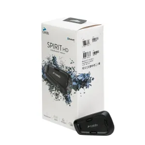 Cardo Spirit HD Single Bluetooth Communication System Größe