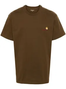 CARHARTT WIP - Logo Organic Cotton T-shirt #1561342