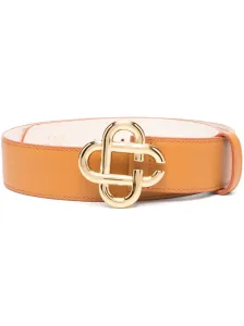 CASABLANCA - Cc Logo Buckle Leather Belt #1089815