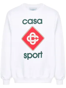 CASABLANCA - Logo Organic Cotton Sweatshirt #1560681