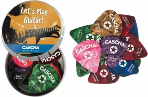 Cascha Guitar Pick Set Box Plektrum
