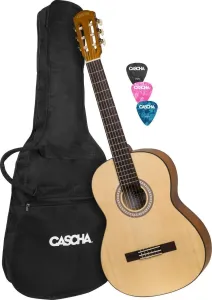 CASCHA HH 2137 Student Series Classical Guitar 4/4 Set