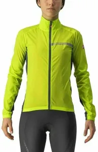 Castelli Squadra Stretch W Jacket Electric Lime/Dark Gray XL Fahrrad Jacke, Weste