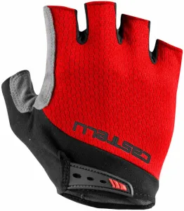 Castelli Entrata V Glove Red M Cyclo Handschuhe