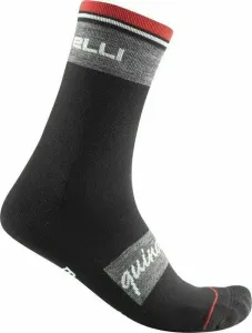 Castelli Quindici Soft Merino Sock Black 2XL Fahrradsocken