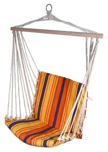 Schaukel Netz  sitzung Cattara Hammock Chair rot-orange