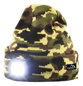 Caps ARMY mit LED Lampe Cattara USB laden