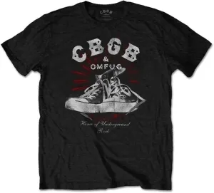 CBGB T-Shirt Converse XL Schwarz