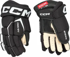CCM Tacks AS 580 JR 11 Black/White Eishockey-Handschuhe