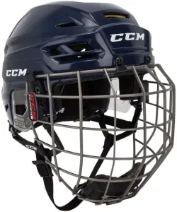 CCM Tacks 310 Combo SR Blau L Eishockey-Helm
