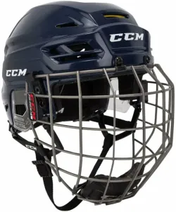 CCM TACKS 310C SR COMBO Hockey Helm, dunkelblau, größe