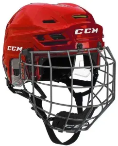 CCM Tacks 310 Combo SR Rot L Eishockey-Helm