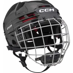 CCM TACKS 70 COMBO SR Eishockey Helm mit Gitter, schwarz, größe