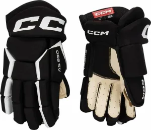 CCM TACKS AS 550 YT Eishockey Handschuhe für Kinder, schwarz, größe 8