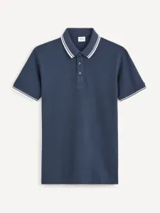 Celio Beline Polo T-Shirt Blau #1050070