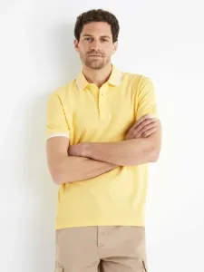 Celio Beline Polo T-Shirt Gelb