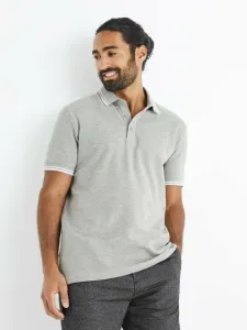 Celio Beline Polo T-Shirt Grau