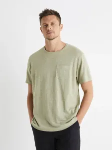 Celio Belino T-Shirt Grün