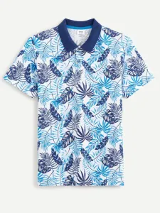 Celio Bemusa Polo T-Shirt Blau