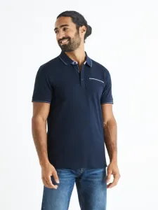 Celio Bepetit Polo T-Shirt Blau #520236