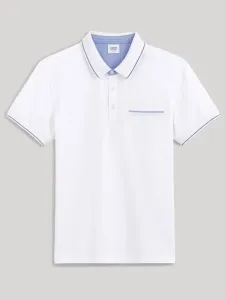 Celio Bepetit Polo T-Shirt Weiß