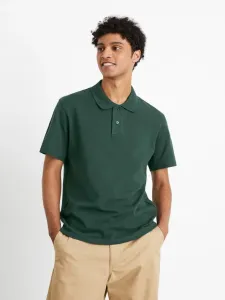 Celio Cesunny Polo T-Shirt Grün