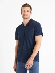 Celio Deolive Polo T-Shirt Blau