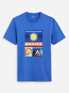Celio Dexico T-Shirt Blau