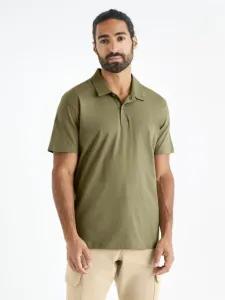 Celio Polo T-Shirt Grün #553691
