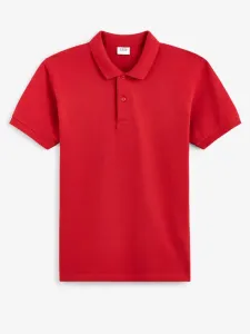Celio Teone Polo T-Shirt Rot