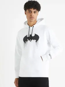 Celio Batman Sweatshirt Weiß #520282
