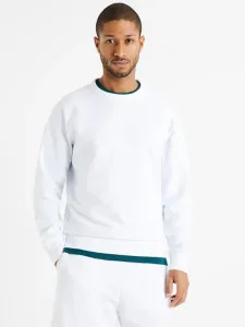 Celio Dereverse Sweatshirt Weiß #1079066