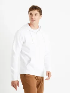 Celio Vethree Sweatshirt Weiß #1198572