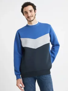Celio Vever Sweatshirt Blau #536194