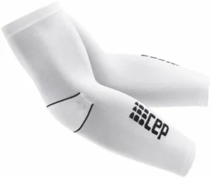 CEP WS1A02 Compression Arm Sleeve L2 White-Black S Laufende Armstulpen