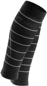 CEP WS505Z Compression Calf Sleeves Reflective Black III Laufschuhüberzüge