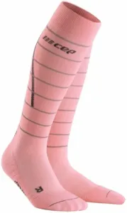 CEP WP401Z Compression Tall Socks Reflective Light Pink IV Laufsocken