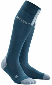 CEP WP40BX Compression Tall Socks 3.0 Blue-Grey II Laufsocken