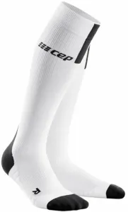 CEP WP40BX Compression Tall Socks 3.0 White-Dark Grey III