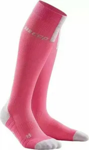 CEP WP40GX Compression Knee High Socks 3.0 Rose/Light Grey II Laufsocken