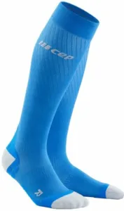 CEP WP50KY Compression Tall Socks Ultralight Blue-Light Grey V