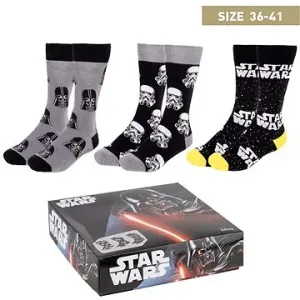 Star Wars - 3 páry ponožek 35-41
