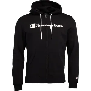 Champion AMERICAN CLASSICS HOODED FULL ZIP SWEATSHIRT Herren Sweatshirt, schwarz, veľkosť XL