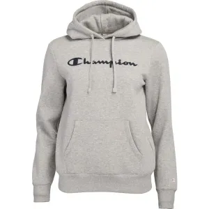 Champion AMERICAN CLASSICS HOODED SWEATSHIRT Damen Sweatshirt, grau, veľkosť L