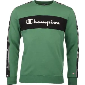 Champion AMERICAN TAPE CREWNECK SWEATSHIRT Herren Sweatshirt, grün, größe