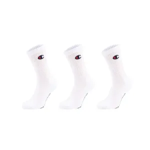 Champion 3PK CREW SOCKS Unisex  Socken, weiß, veľkosť 39-42